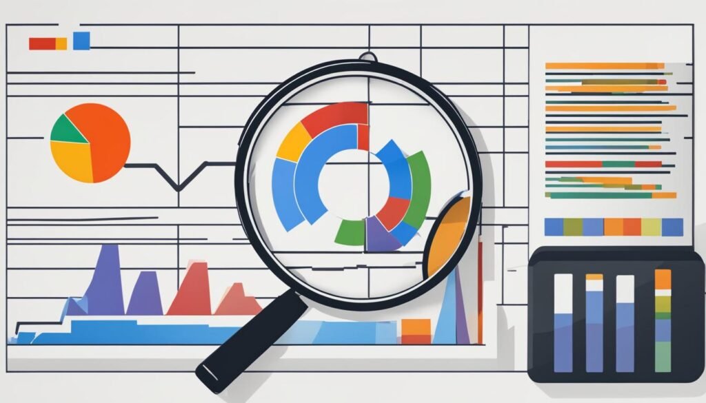 Google Analytics and Google Search Console data comparison